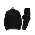 PRADA Nero Completo Casual Con Zip Intera