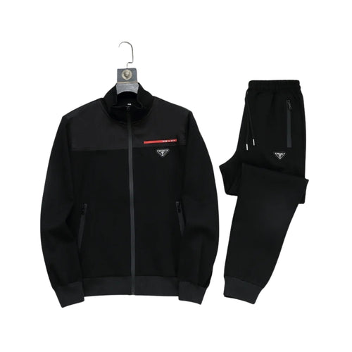 PRADA Nero Completo Casual Con Zip Intera