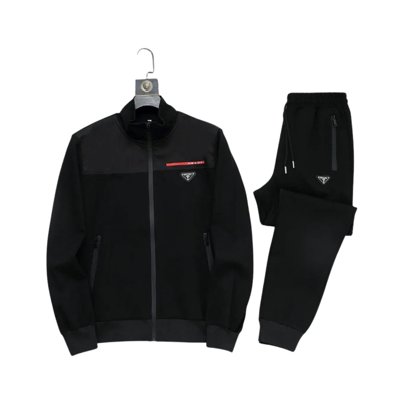 PRADA Nero Completo Casual Con Zip Intera