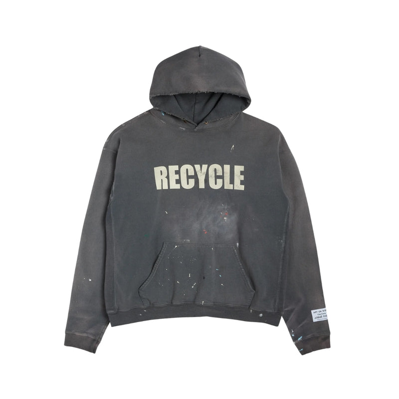 GALLERY DEPT. Distressed Environmental Hoodie Black