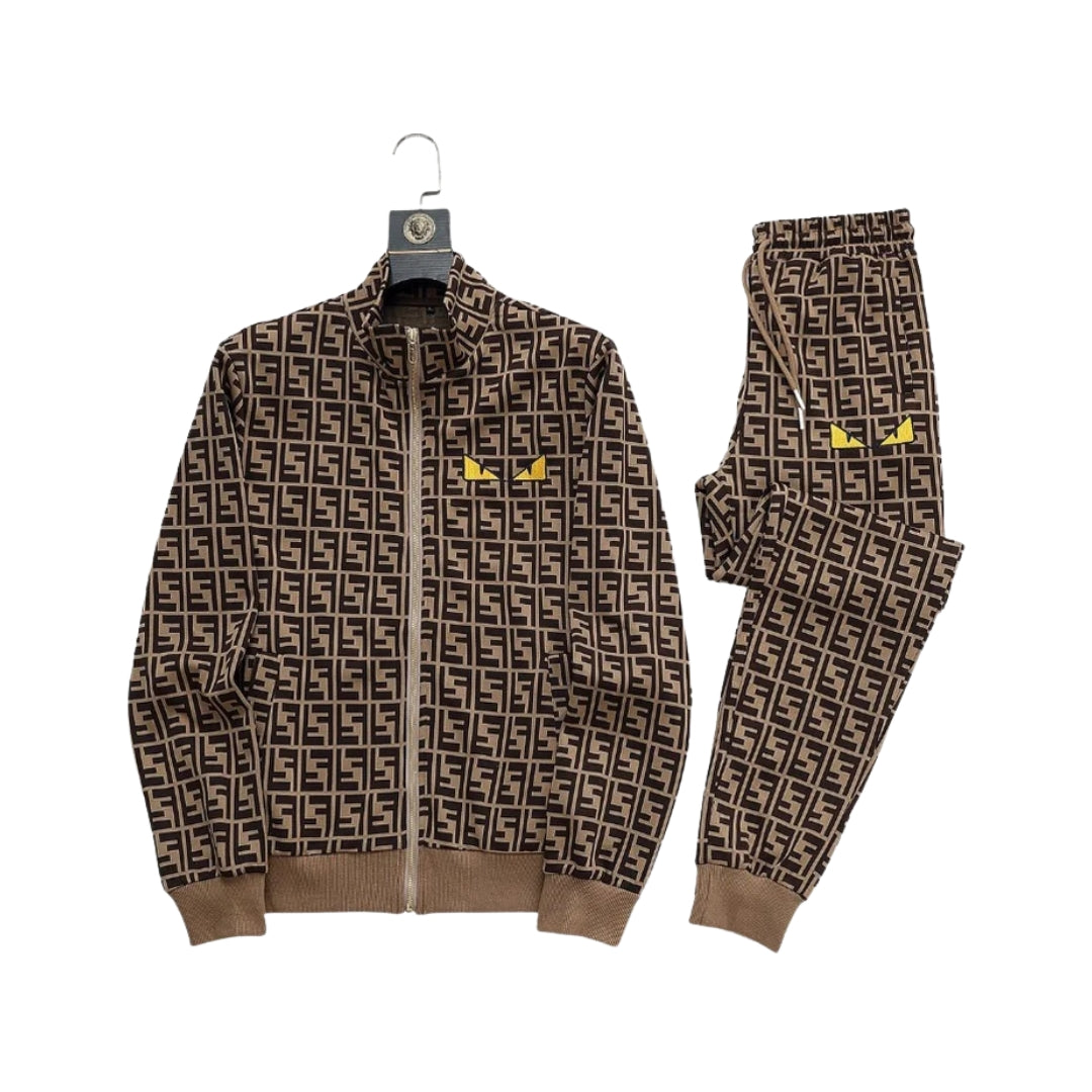 FENDI FF Monogram Beige
