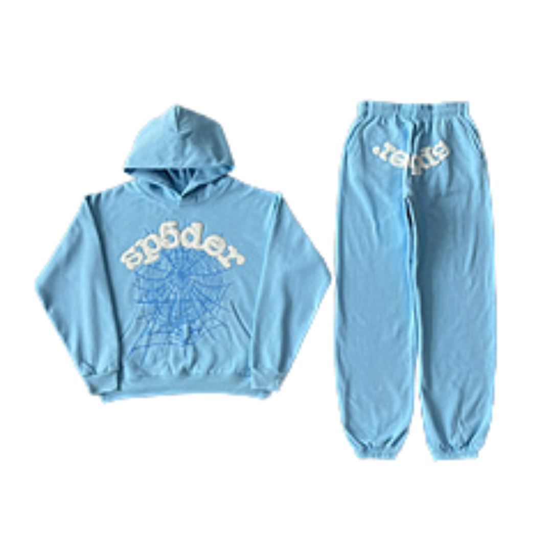 SP5DER Spider Hoodie Sweatsuit