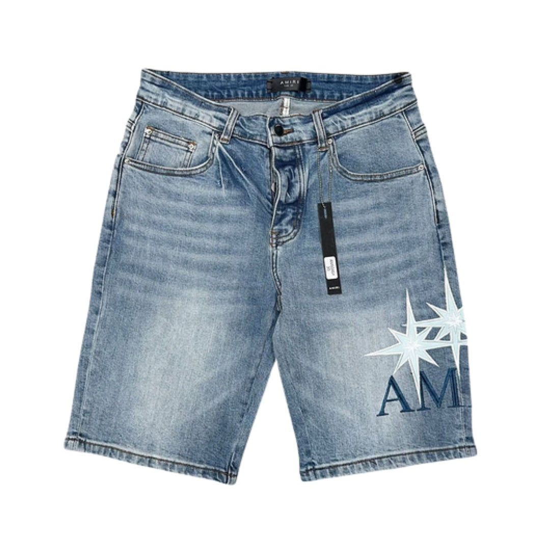 Amiri Stella Azzurro Chiaro Vintage Rilassato