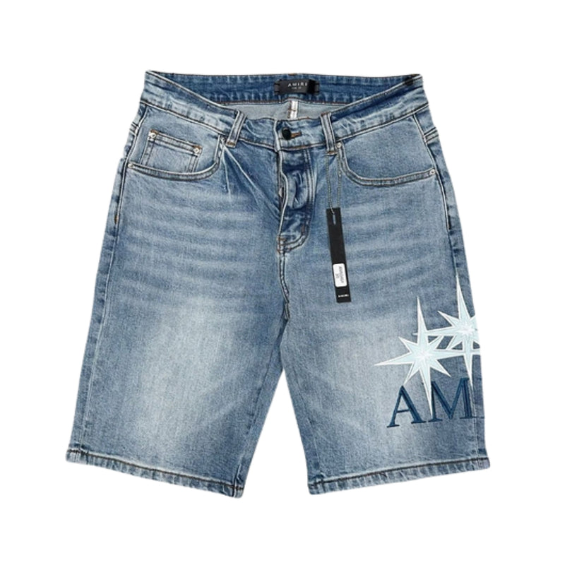 Amiri Stella Azzurro Chiaro Vintage Rilassato