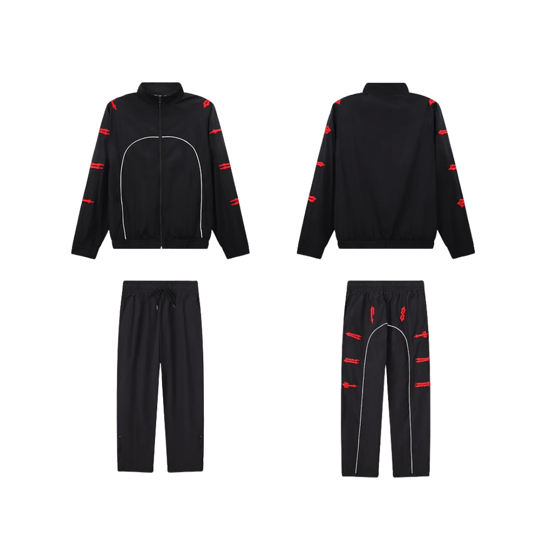 TRAPSTAR Irongate Shellsuit Black