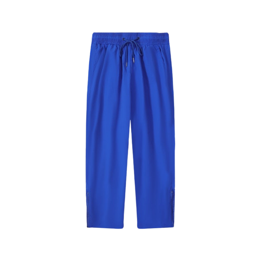 TRAPSTAR Zipper Windbreaker Trousers Dark Blue