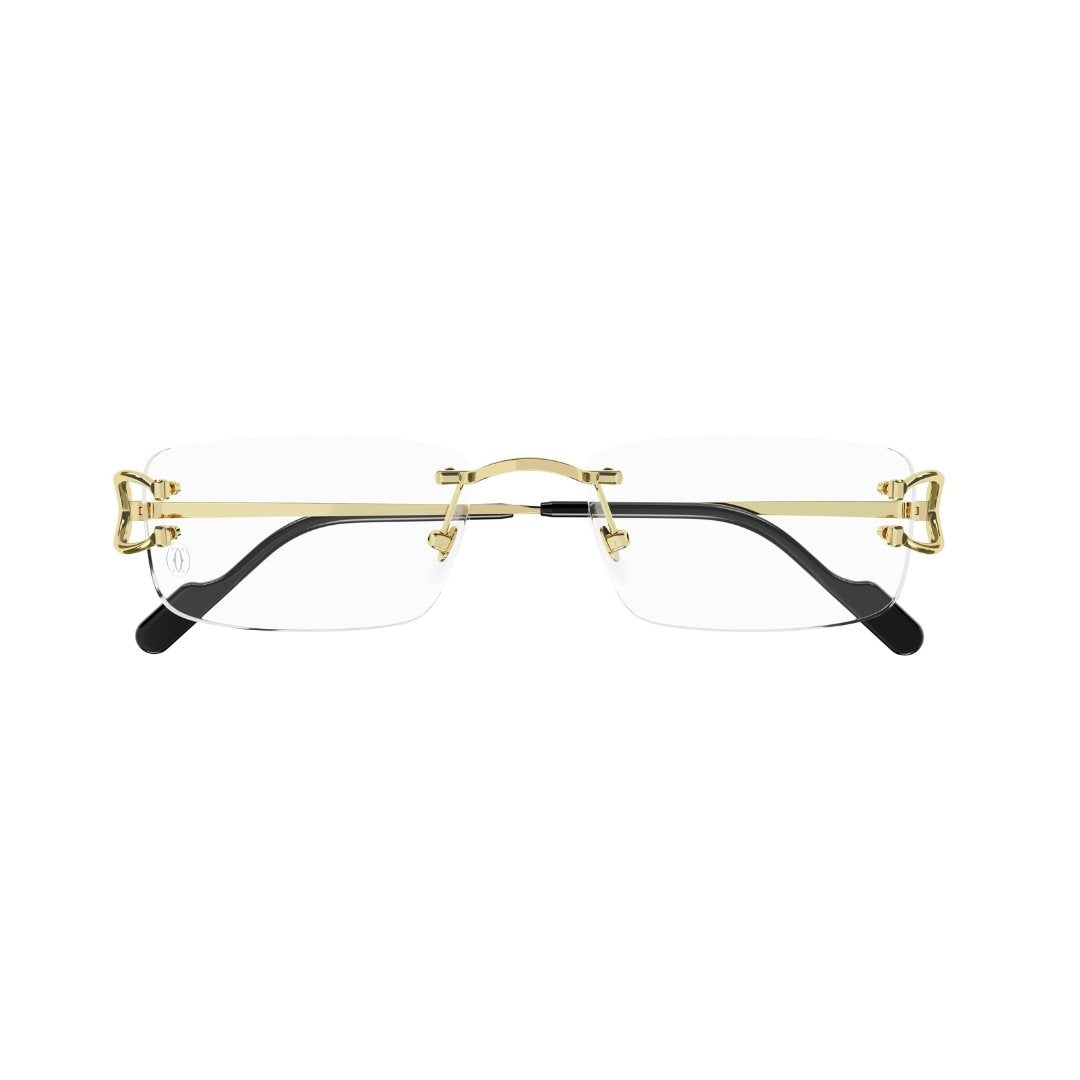 CARTIER Big C Glasses with Platinum
