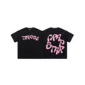 Trapstar Black & Pink Logo Tee