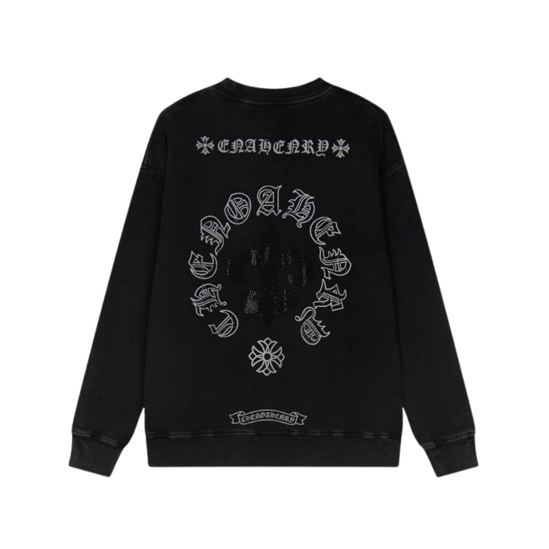 CHROME HEARTS Side Zipper Man to Man