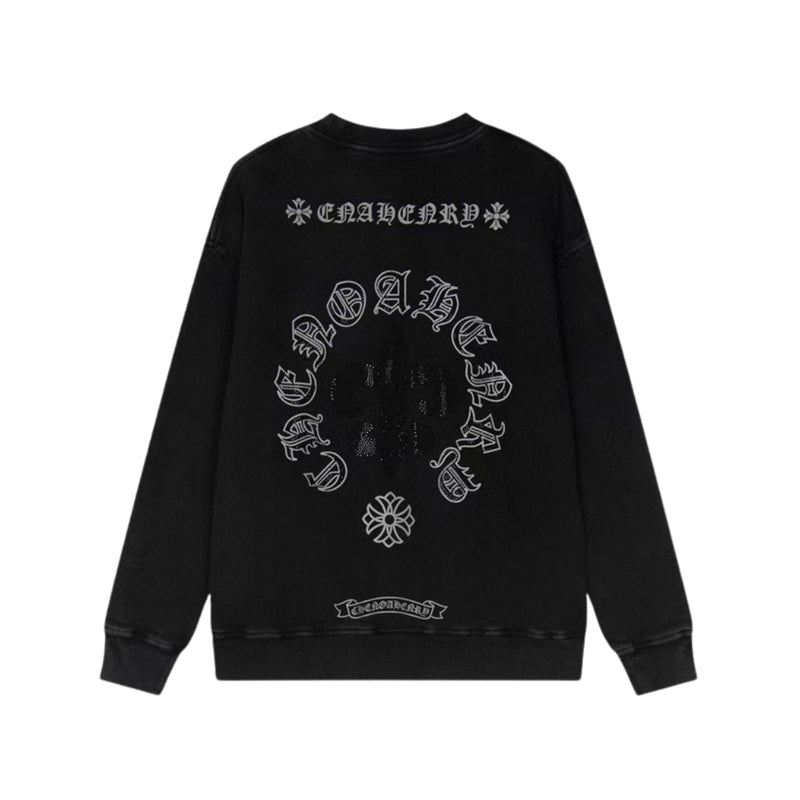 CHROME HEARTS Side Zipper Man to Man