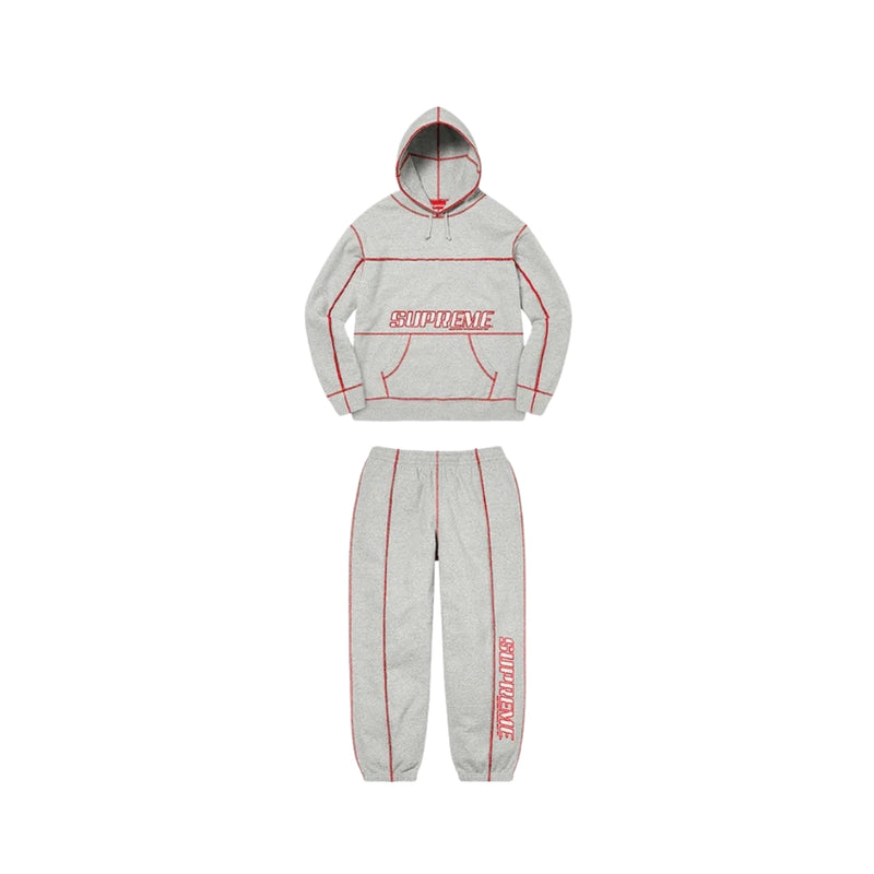 SUPREME Completo Con Cappuccio Coverstitch