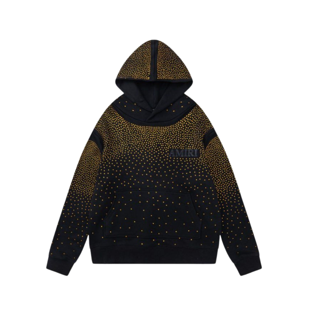 AMIRI Felpa con cappuccio impreziosita da cristalli