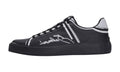 Balmain Trainer B-Court in vitello stampato