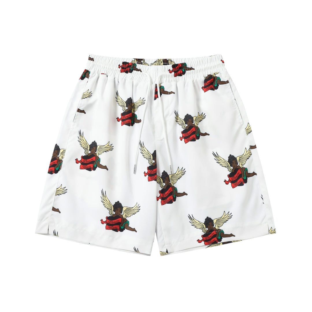Denim Tears Cartoon Print Short White