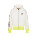 DIOR Pile Di Cotone Bianco E Giallo