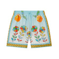 Casablanca Yoruba Flowers Silk Shorts