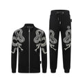 PHILIPP PLEIN Design Ricamato Con Serpente Nero