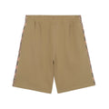 Burberry Pantaloncini in cotone con finiture Check