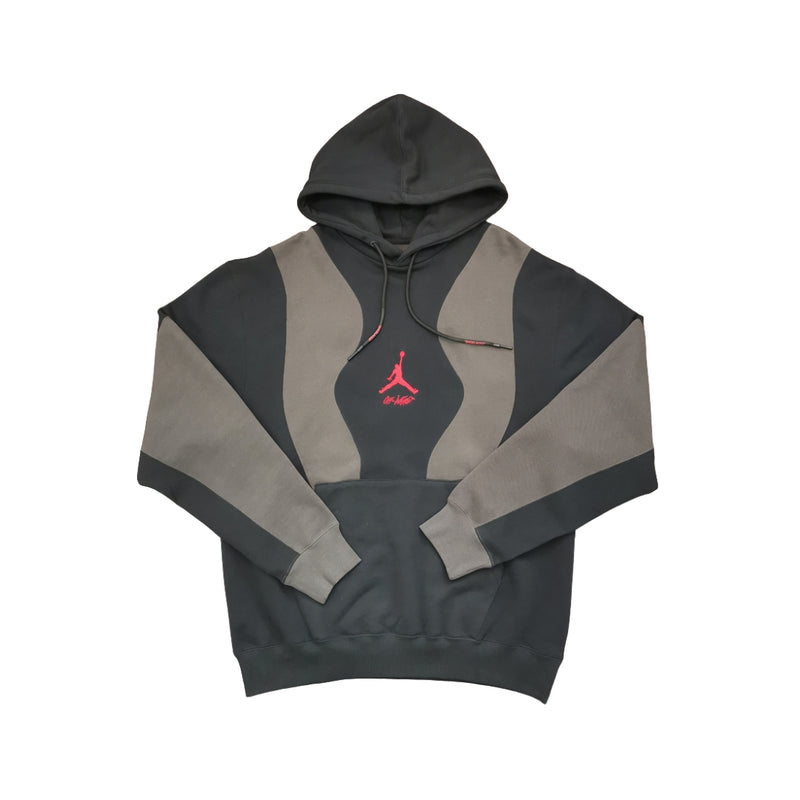 OFF-WHITE Felpa con cappuccio Jordan nera