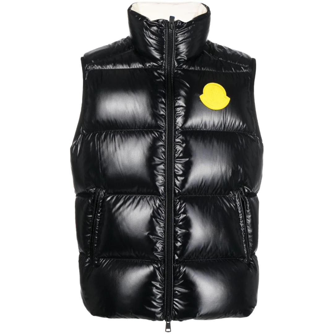 MONCLER logo-patch Padded Gilet