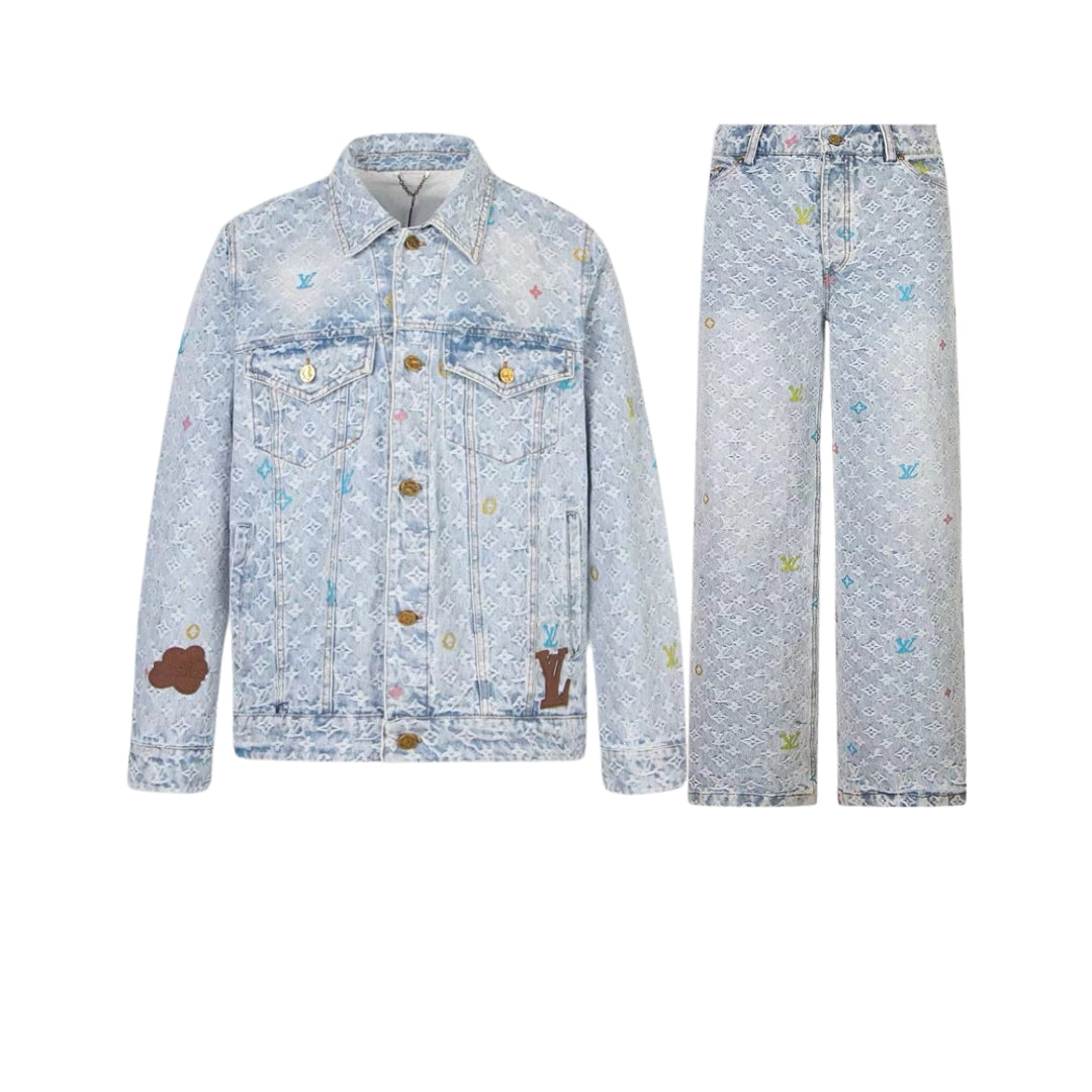 LOUIS VUITTON Monogram Denim Jacket