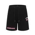 Chrome Hearts Nero Casual Con Logo Rosa