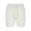 Ralph Lauren Costume Da Bagno Bianco Con Coulisse