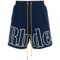 Rhude logo-print Track Shorts