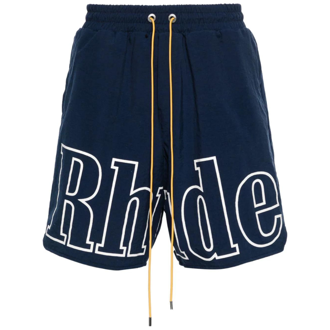 Rhude logo-print Track Shorts
