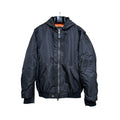 BALENCIAGA Bomber Nero Caratterizzato Da Una Distintiva Zip Utility