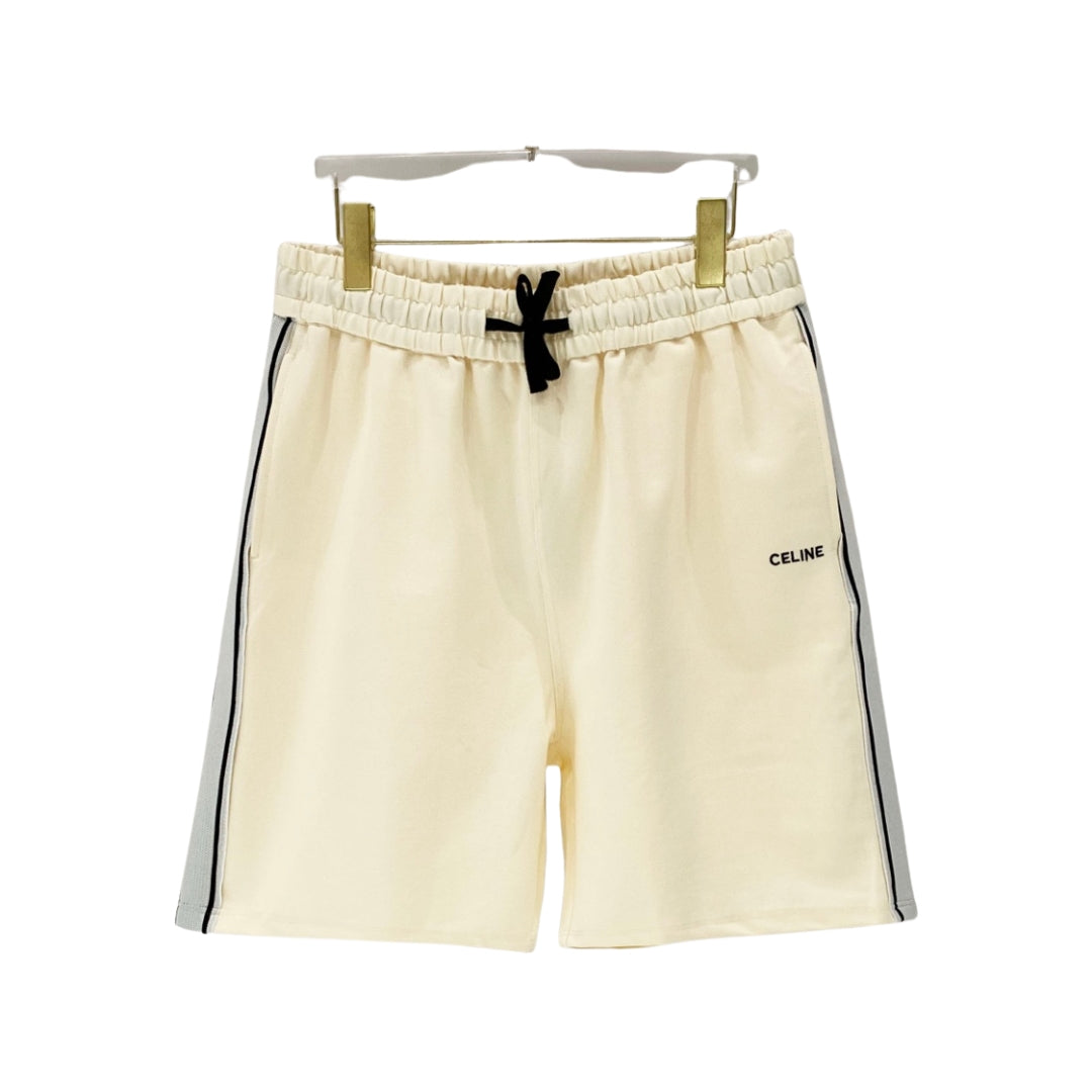 Celine Shorts Everlast App Tape Crema
