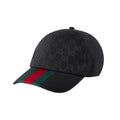 GUCCI Cap Gucci canvas baseball hat Black GC058
