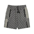 Dior Pantaloncini casual blu intenso con logo