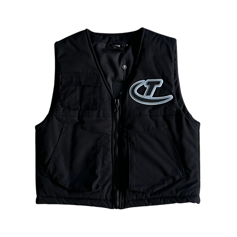 TRAPSTAR Hyperdrive Pocket Gilet-Nero