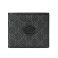 GUCCI Canvas fold Wallet Black