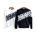 DSQUARED2 Printed Hoodie Black Shirt