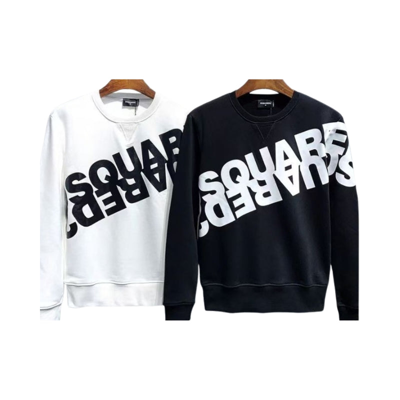 DSQUARED2 Printed Hoodie Black Shirt