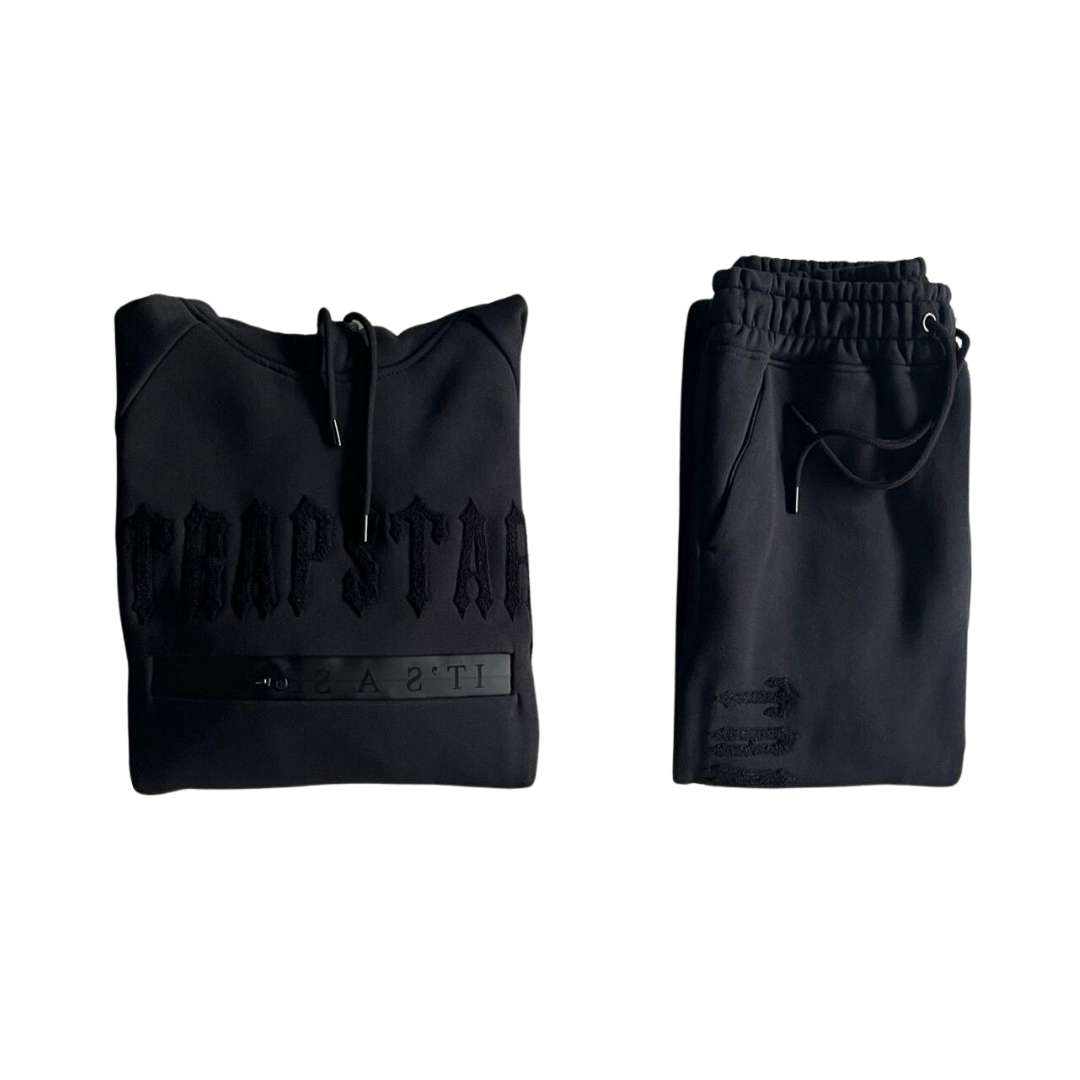 TRAPSTAR Decoding Chenille 2.0-BLACK OUT
