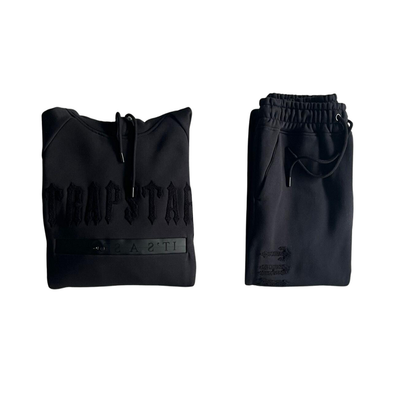 TRAPSTAR Decoding Chenille 2.0-BLACK OUT