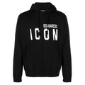 DSQUARED2 logo-print cotton hoodie