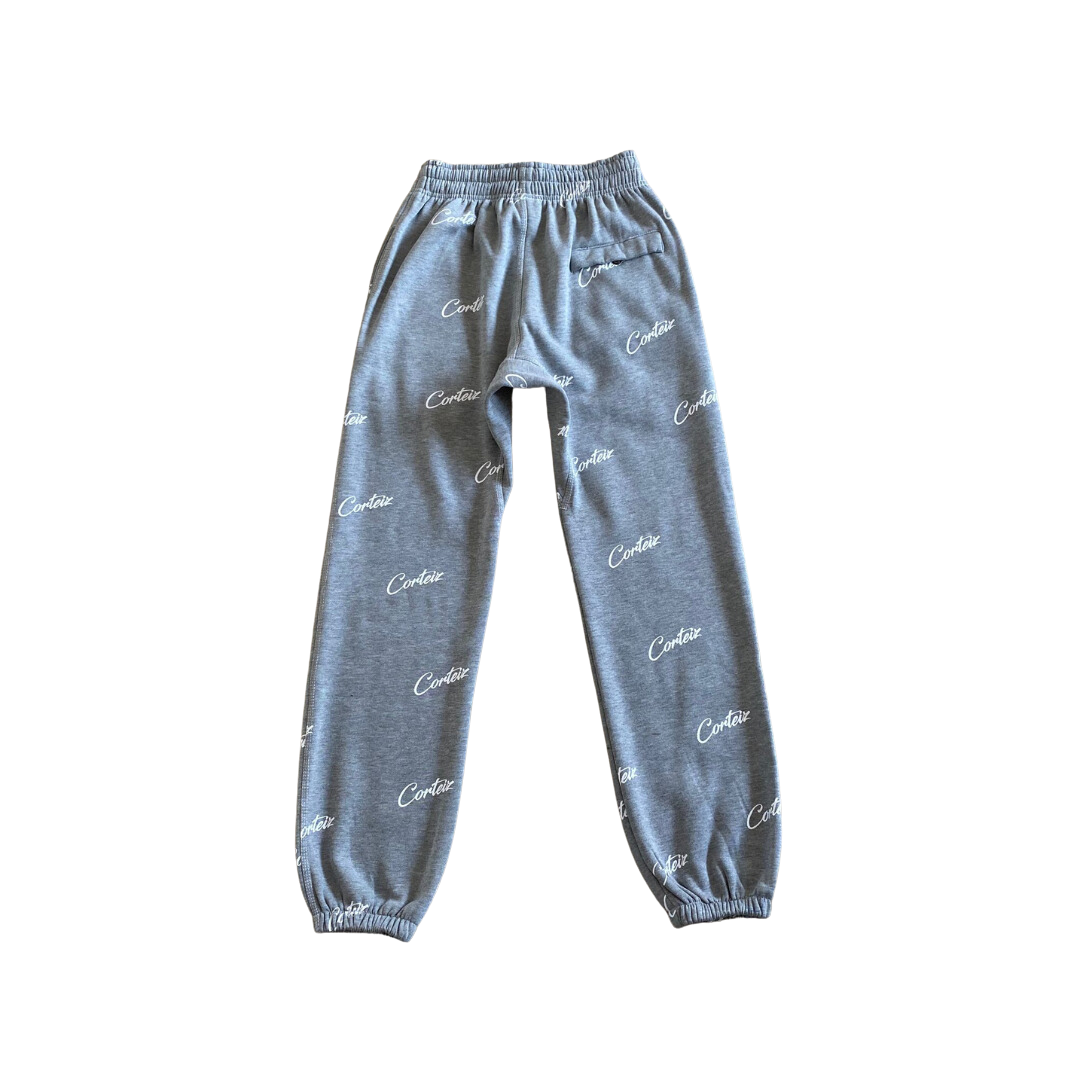 CORTEIZ Tracksuit Grey Joggers Running Sports
