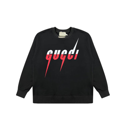 GUCCI Black Cotton Sweatshirt
