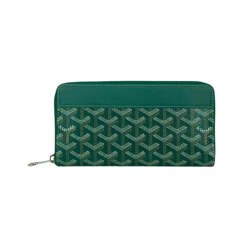 GOYARD Matignon GM Zip-Around Verde