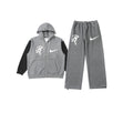NOCTA Tuta Nike x Syna Solo Swoosh in pile grigio