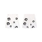 Denim Tears Cotton Ripped Shorts – Baggy Fit, Zip Up