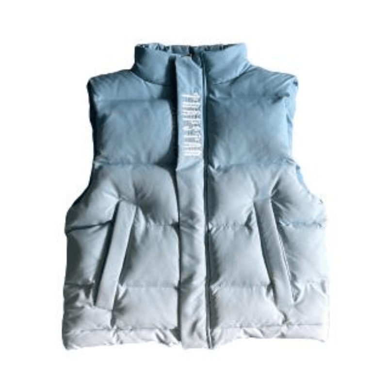 TRAPSTAR Decoded Gilet – Blue Light Gradient