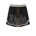 Rhude Stitching Webbing Drawstring Shorts