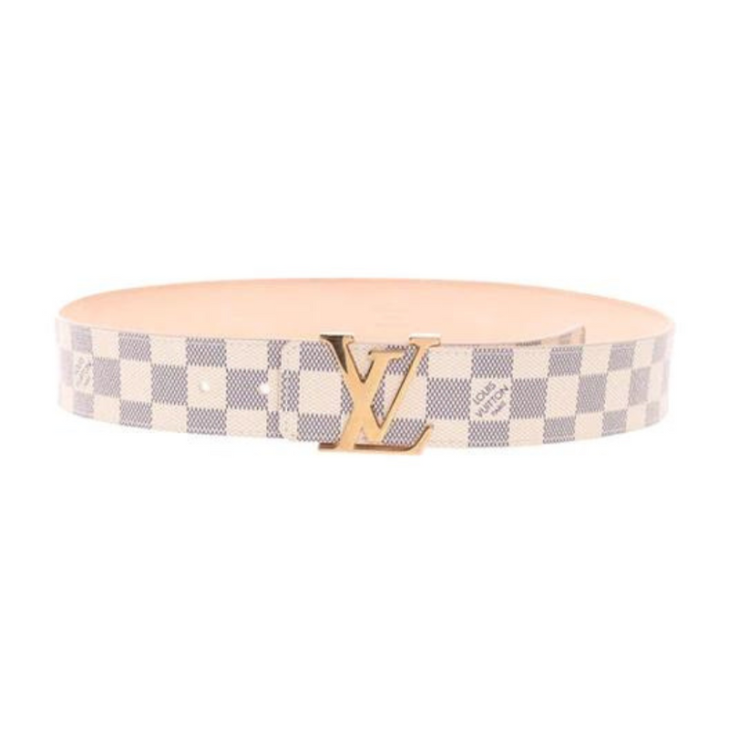 LOUIS VUITTON Initials Damier Azur Belt
