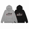 TRAPSTAR Hooded Black and Gray