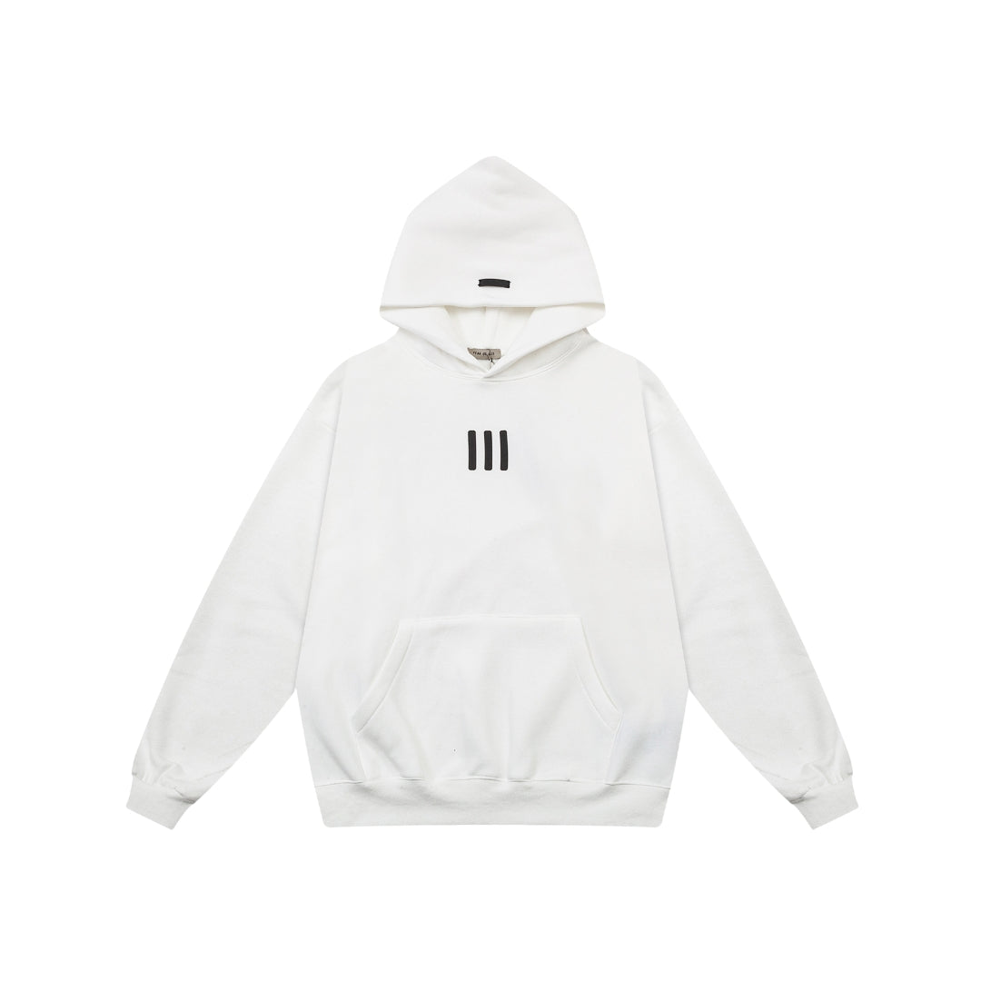 ESSENTIALS Hooded White